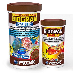 Ração Prodac Garlic Granules (biogran Small) 40G