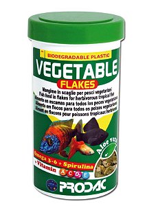 Ração Prodac Tropical Vegetable Flakes 20G