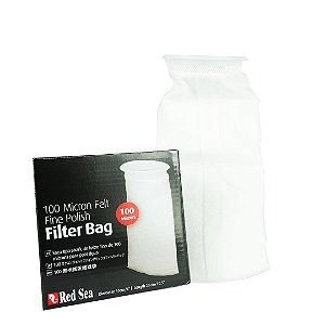 Shark Bag Red Sea Felt Filter Bag - 100 Micron (10 X 26CM)