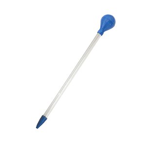 Alimentador de Corais Soma Pipeta 25CM com Pera Grande (azul)