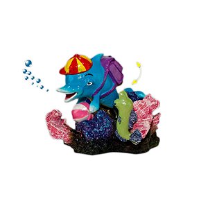 Enfeite de Resina Soma Action Decor Golfinho