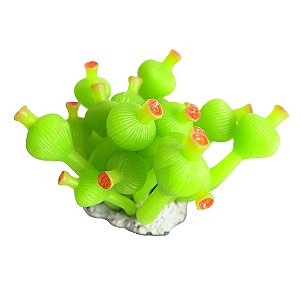 Enfeite de Silicone Soma Alga Bulbo do Mar Verde
