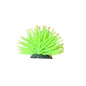 Enfeite de Silicone Soma anêmona Short Verde 6 cm