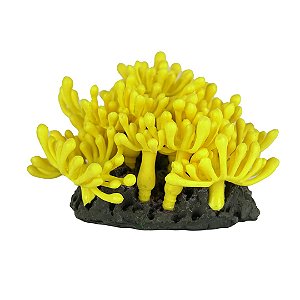 Enfeite de Silicone Soma Coral Leather Finger Amarelo 04