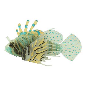 Enfeite de Silicone Soma Jelly Lionfish Amarelo e Preto