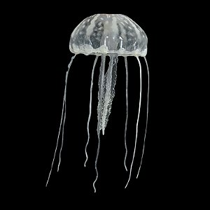 Enfeite de Silicone Soma Jellyfish Big Branca