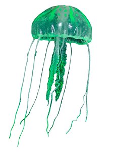 Enfeite de Silicone Soma Jellyfish Big Verde