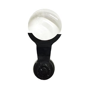 Lupa para Observacao de aquários Soma C/ Ventosa de Pressao-lente 75MM