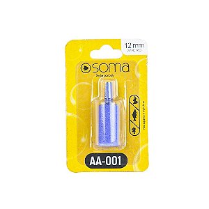 Pedra porosa Soma Cilindrica AA-001 (12X25MM) ( 1UN)