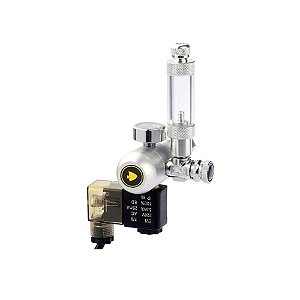 Regulador de CO2 Soma Tool - 1 Manometro+conta Bolhas+solenoide 220V