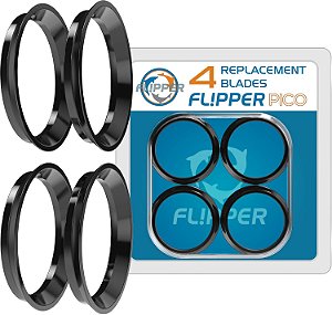 Lâmina de Reposição Flipper Pico - Cartela com 4  unidades
