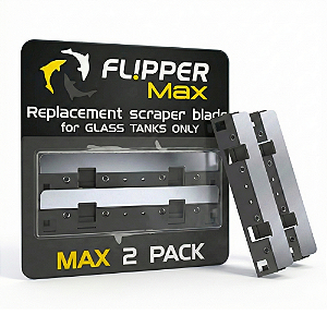 Lâmina de Reposição de Inox Flipper Max 2 un - Cartela com 2  unidades
