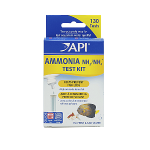 Teste para Aquário API Ammonia Test KIT (salicylate) NH3/NH4