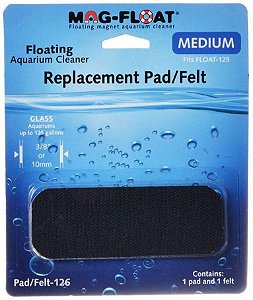 Limpador para Aquário Mag-float Replacement Pad/felt for F0125 (glass)