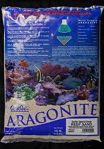 Substrato para Aquário Aragonite Special Grade Reef Sand 15LB