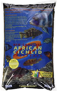 Substrato para Aquário Eco-complete Cichlid Zach Black 20LB
