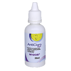 Condicionador de Água Mydor Anticloro 20ml