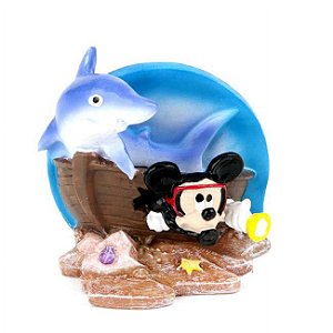 Enfeite para Aquário Mickey in Shipwreck