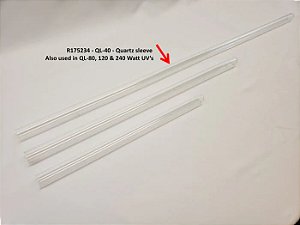Peça de Reposição para Filtro Quartz Sleeve for QL-40,80,120,160,240