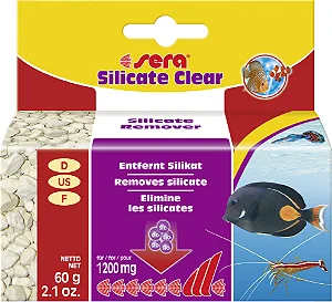 Condicionador de Água Sera Silicate Clear 60g.
