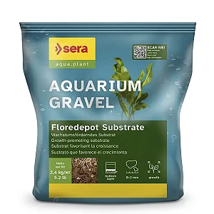 Substrato para Aquário Sera Aquarium Gravel Floredepot Substrate 2,2L