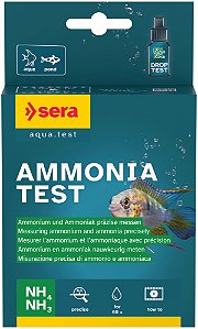 Teste para Aquário Sera Ammonia NH4/NH3-TEST 15ml