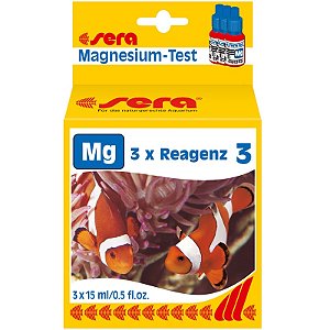 Teste para Aquário Sera Magnesium Test 15ml