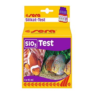 Teste para Aquário Sera Silikat Test 15ml