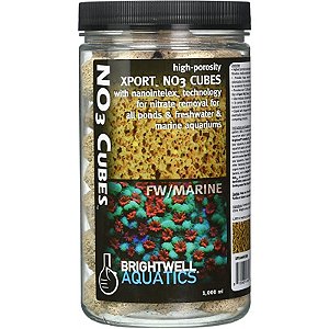Cubos de Mídia Removedora de Nitrato (NO3) Brightwell Aquatics 1000ml