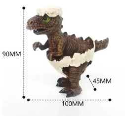 NOMOYPET NS-119 FILHOTE DINOSSAU RESINA 10X4,5X9CM