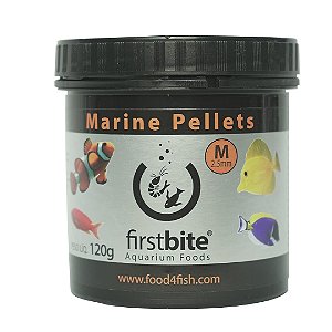 ALIMENTO BCUK FIRST BITE MARINE PELLETS S 120G (GRAO 1MM)