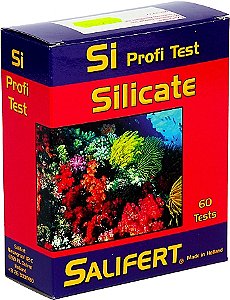 Teste de Água Salifert Silicate Profi Test Rendimento 60 Testes