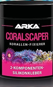Massa de Silicone para Fixação de Corais ARKA Coralscaper 2X60g Silicon Coralfixer