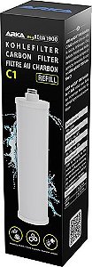 Refil Filtro de Carvão Ativado C1 para Osmose ARKA Refill Kohlefilter 1 /Carbon Filter