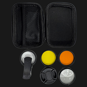 Filtro e Lente Macro para Smartphone GroTech Filter Makro-Linse