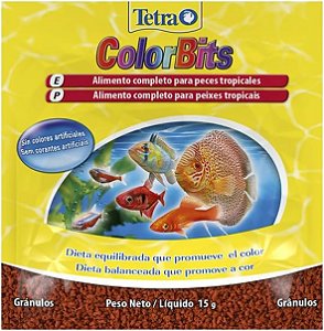 Tetra ColorBits Granulado Sachê 15 g
