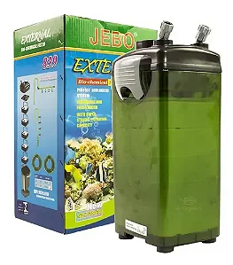Filtro Canister Jebo 839 1.500 L/h 35W para Aquário 220V