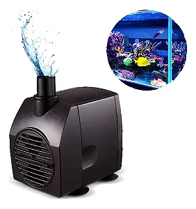 Bomba Submersa Jebo AP1400 580 L/h 13,5W para Aquário 220V