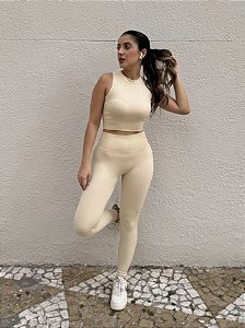 Conjunto Fitness Butter Yellow