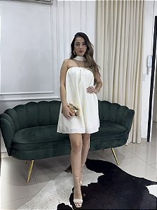 Vestido Faixa White