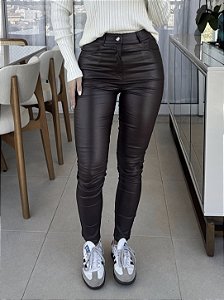 Calça Resinada Térmica Marrom