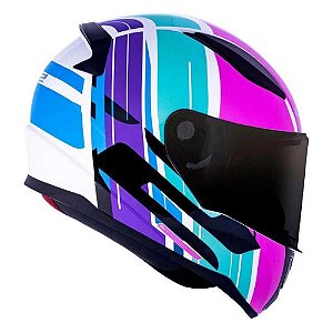 Capacete LS2 FF353 Rapid Flag Rosa
