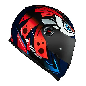 Capacete LS2 FF358 Classic Tribal Azul