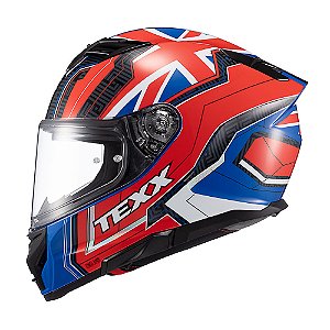 Capacete Texx Kaiman Flags England