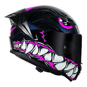 Capacete LS2 FF810 Vigo Sarbul Black/Pink