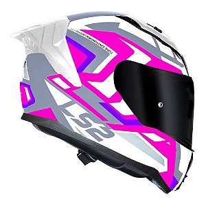 Capacete LS2 FF810 Vigo Spinn White/Grey