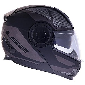 Capacete LS2 FF902 Scope Mask Black/Titanium