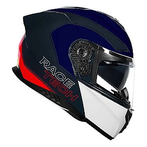 Capacete Race Tech Signal Active Blue/White/Red