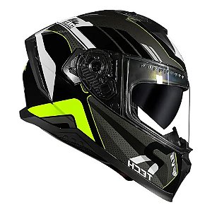 Capacete Race Tech Volt Track Preto Titanium
