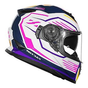 Capacete Norisk FF302 Soul 2 Factor White/Pink